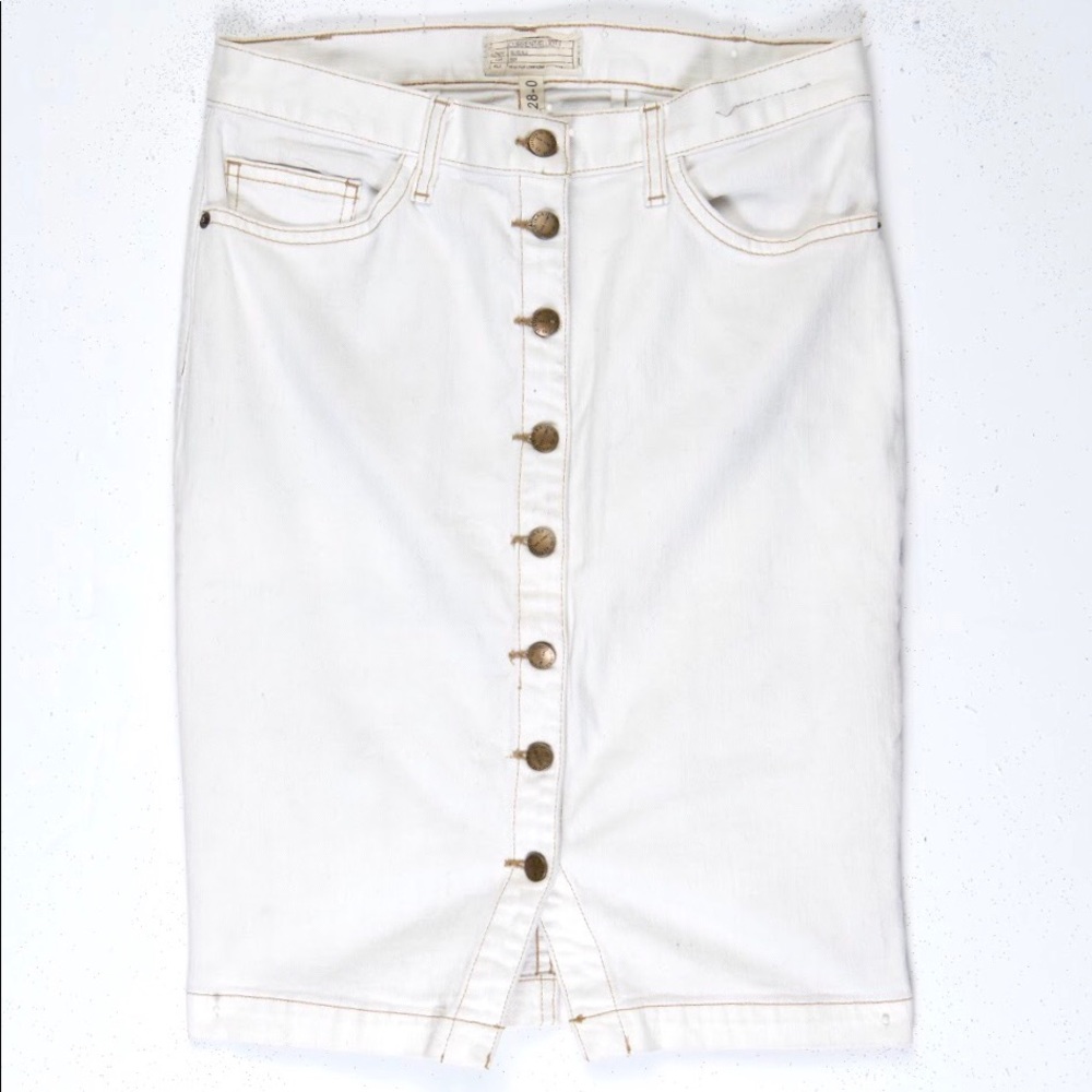 Current Elliott Denim Skirt